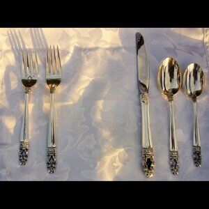 Gorham Silver "Hispana" 5 pc setting - Vintage
